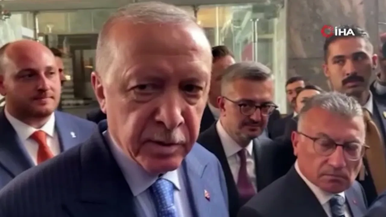 Kıbrıs sorusuna Erdoğan’dan tek cümlelik cevap!