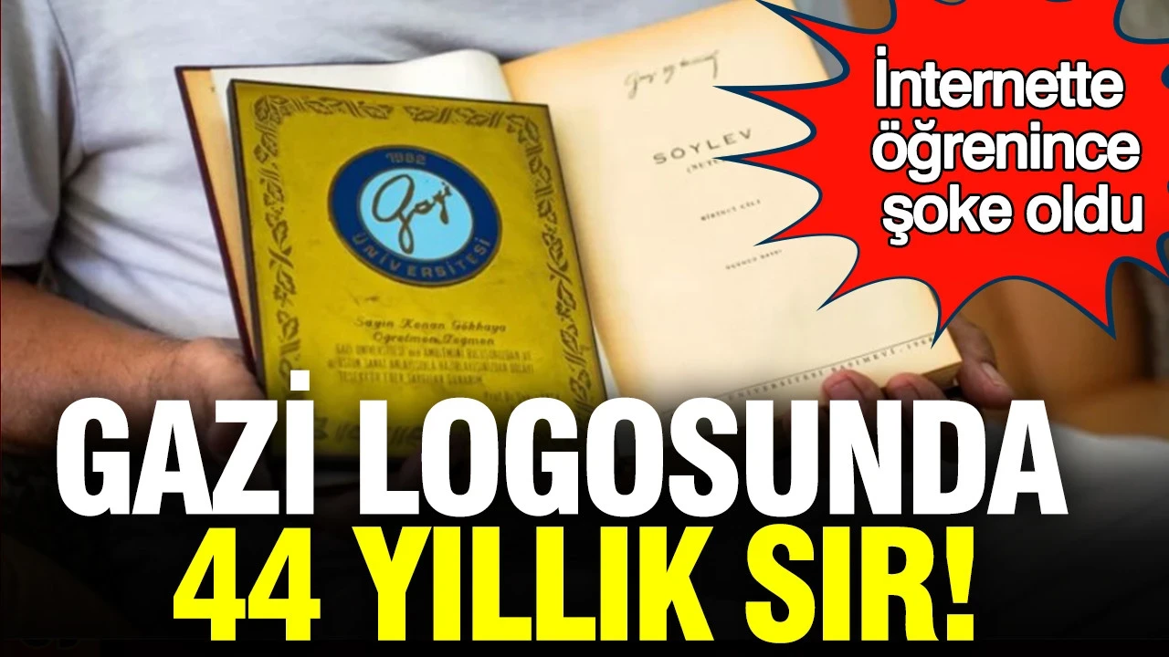 Gazi logosunda 44 yıllık sır: İnternette öğrenince şoke oldu