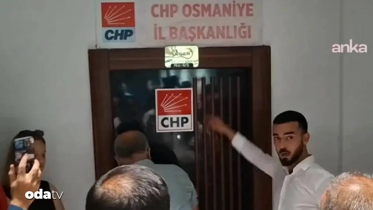 CHP Osmaniye'de kriz... Kılıçdaroğlu'nun atadığı yönetim içeriye çilingirle girdi