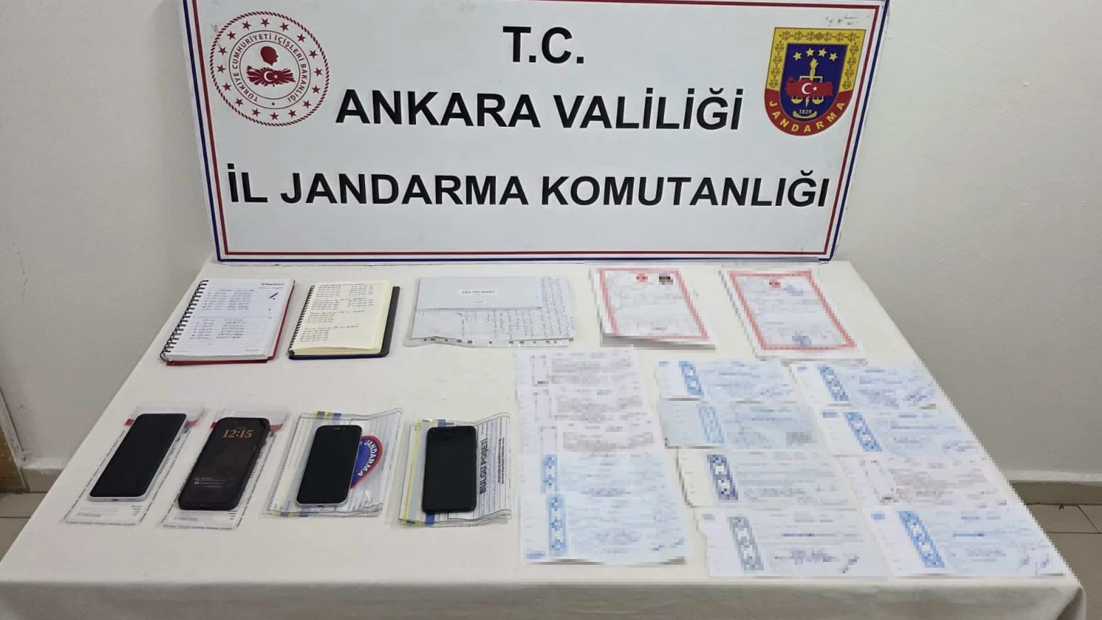 Ankara’da tefecilik operasyonu: Çok sayıda banka hesabına el konuldu