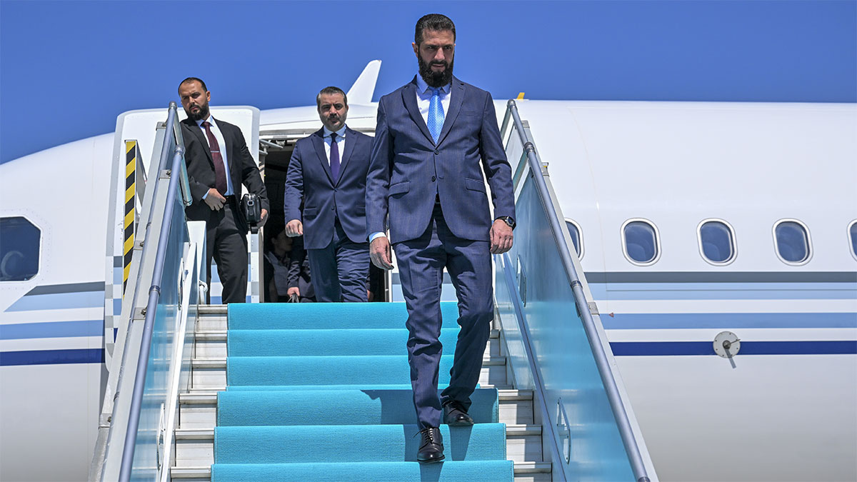 Suriye Cumhurbaşkanı Şara Ankara'da