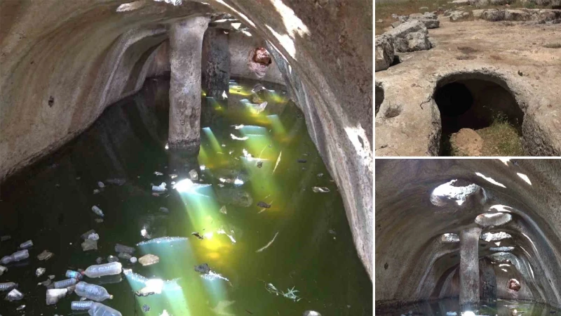 Şırnak’ta 2 bin yıllık Roma sarnıcı keşfedildi