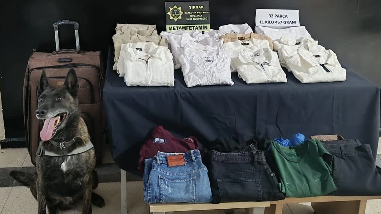 Habur Sınır Kapısı'nda 11 kilo uyuşturucu yakalandı: Yabancı uyruklu şüpheli tutuklandı