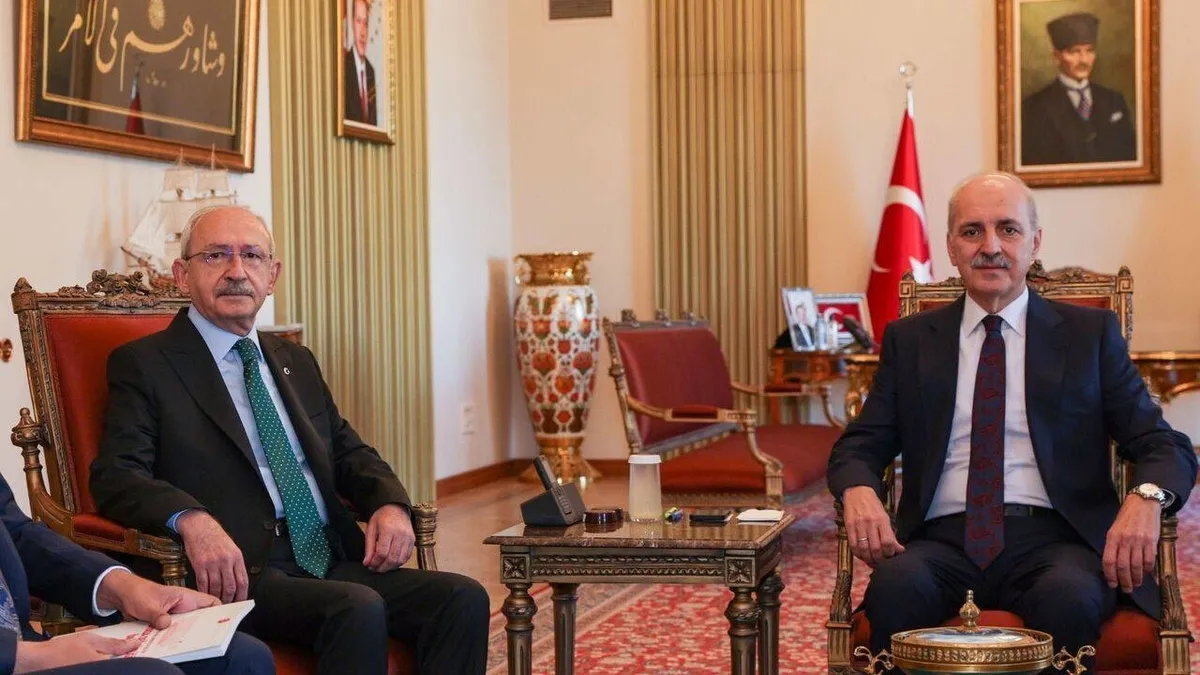 TBMM Başkanı Kurtulmuş ile Kılıçdaroğlu görüşecek!