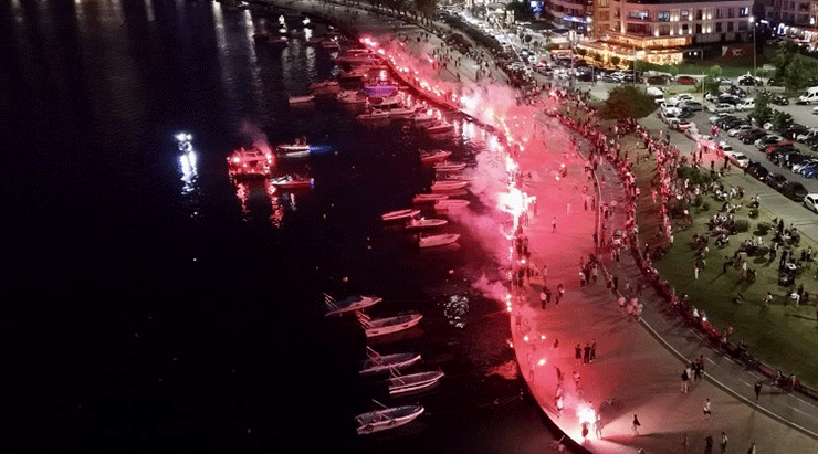 Samsunspor 61. kuruluş yıldönümünü kutladı