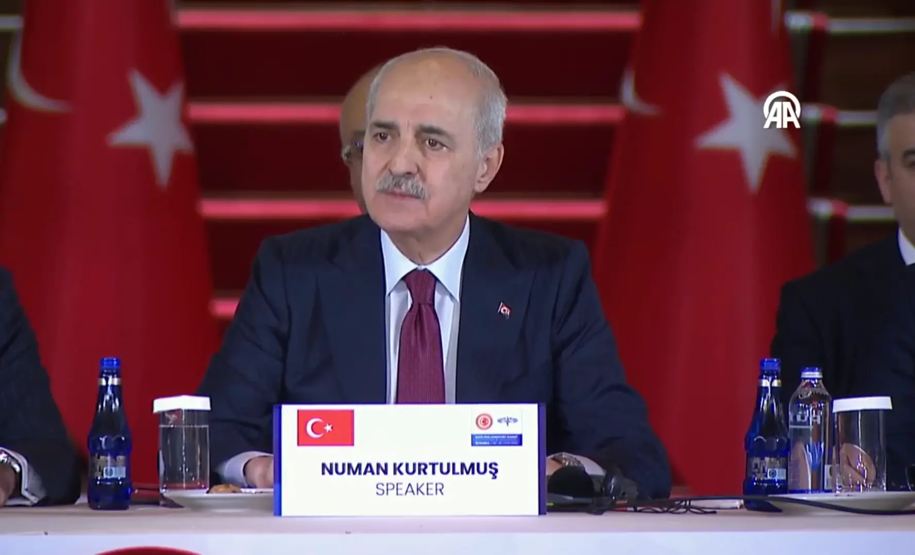 TBMM Başkanı Kurtulmuş'tan 'kalıcı barış' vurgusu: Orta Doğu'da olmadan dünyada olmaz