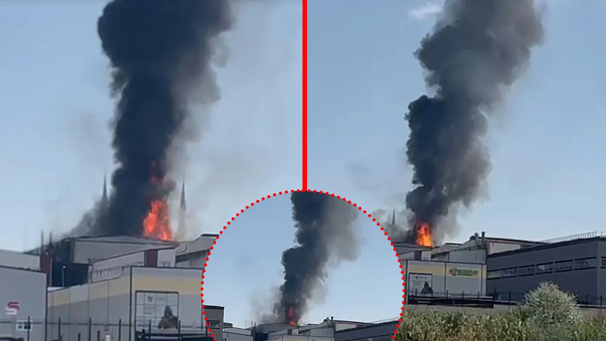 Ankara’da korkutan patlama! Kimyasal ürün fabrikasında yangın çıktı: Alevler yan binaya da sıçradı!