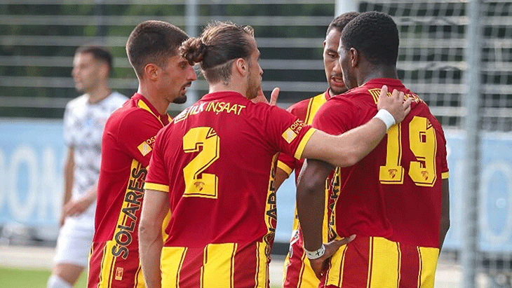 Göztepe, Slovenya'da oynadığı dört maçını da kazandı