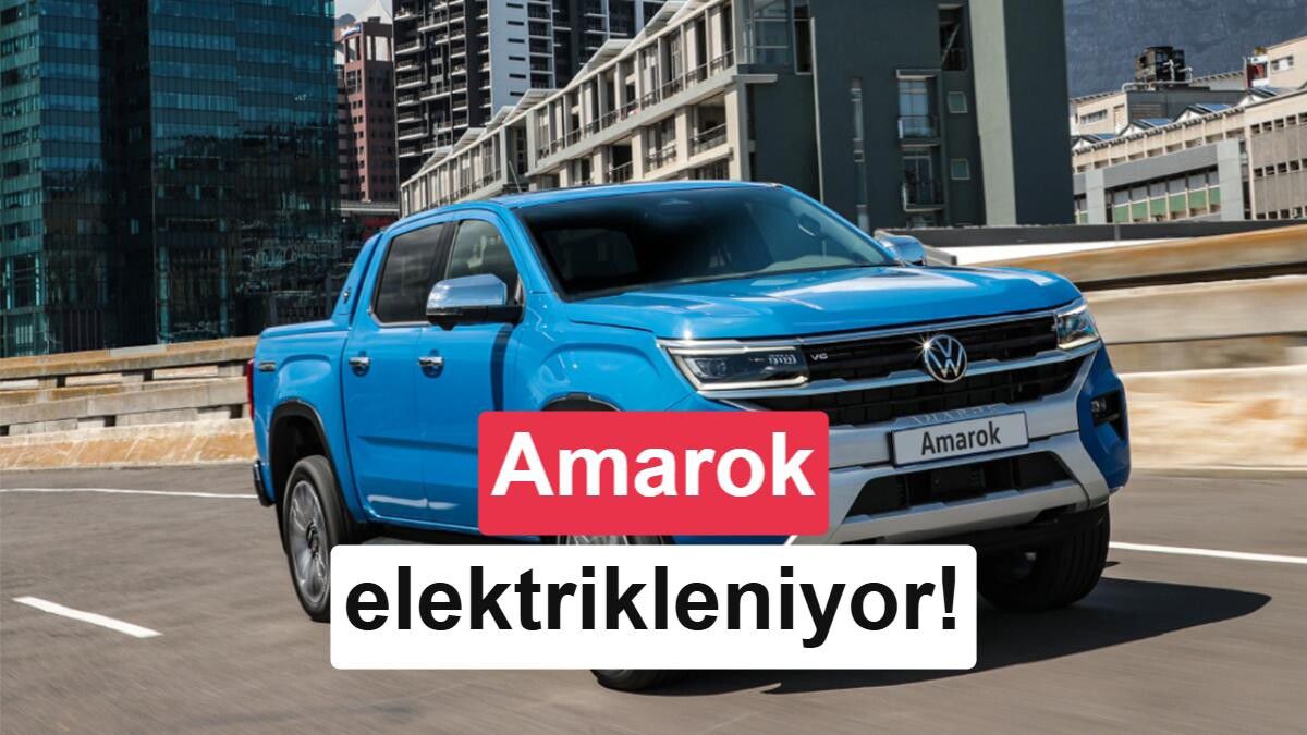 Volkswagen Amarok'un yeni nesli elektrikli ve hibrit olacak