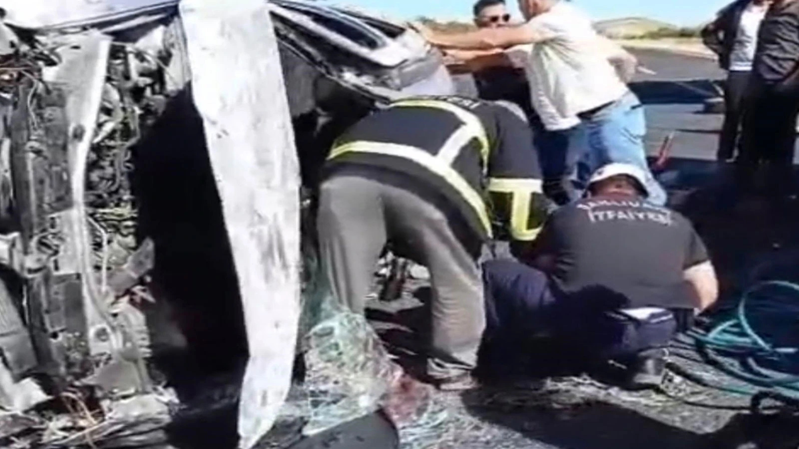 Şanlıurfa’da korkunç kaza! Otomobil takla attı: 2 kişi hayatını kaybetti