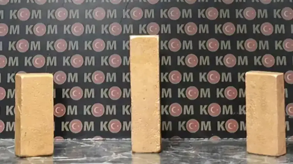 Şırnak'ta kaçak altın ele geçirildi! Piyasa değeri 13.2 milyon lira
