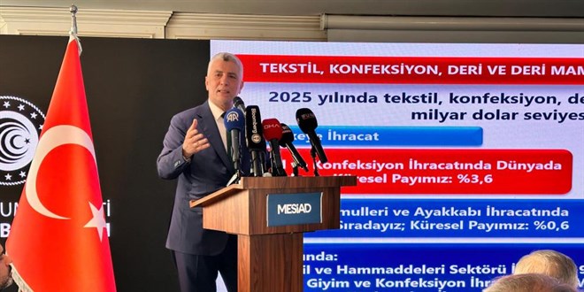Bakan Bolat: Tekstil altın yumurtlayan tavuktur, gözden çıkarılamaz