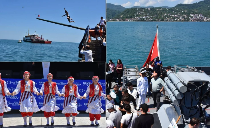 Trabzon Giresun ve Ordu'da 1 Temmuz Denizcilik ve Kabotaj Bayramı coşkusu