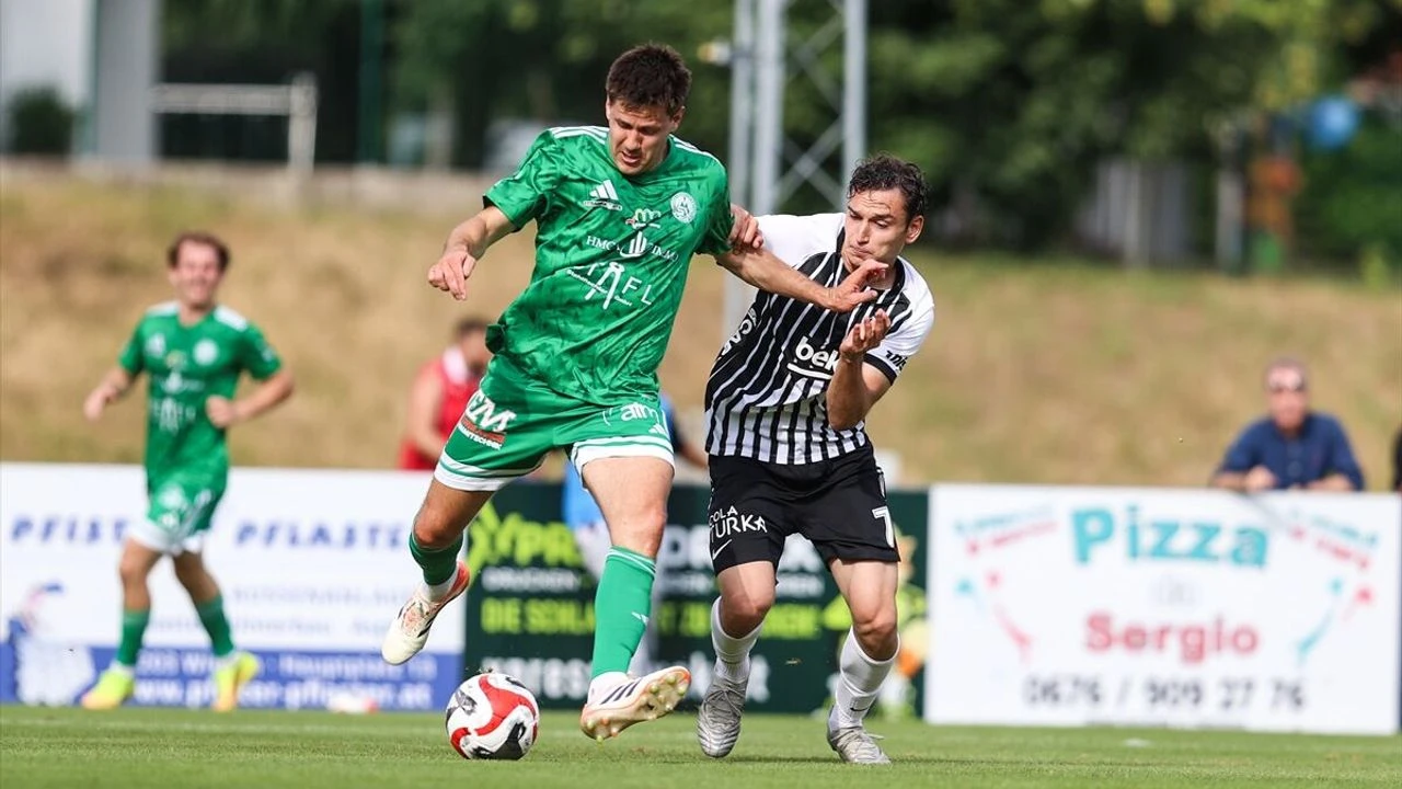 Beşiktaş hazırlık maçında Mattersburg’u 1-0 mağlup etti