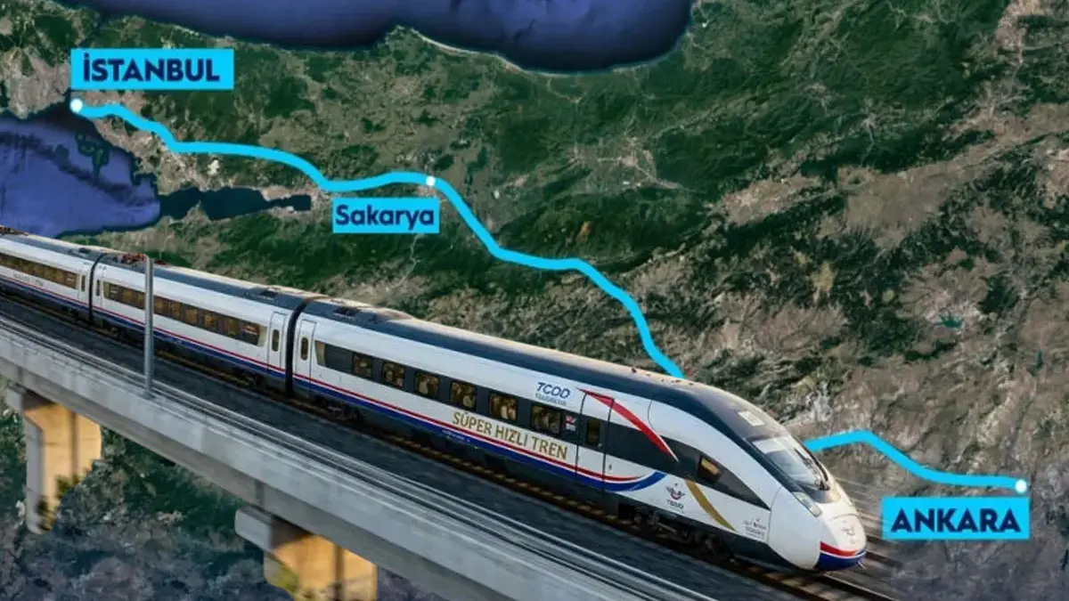 Ankara-İstanbul arası 80 dakika olacak: Saatte 350 km hızla geliyor