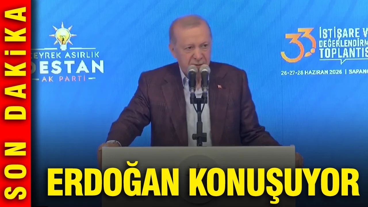 Cumhurbaşkanı Erdoğan konuşuyor