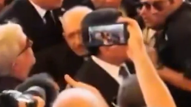 Kılıçdaroğlu Kadir İnanır'ın cenaze töreninde yuhalandı