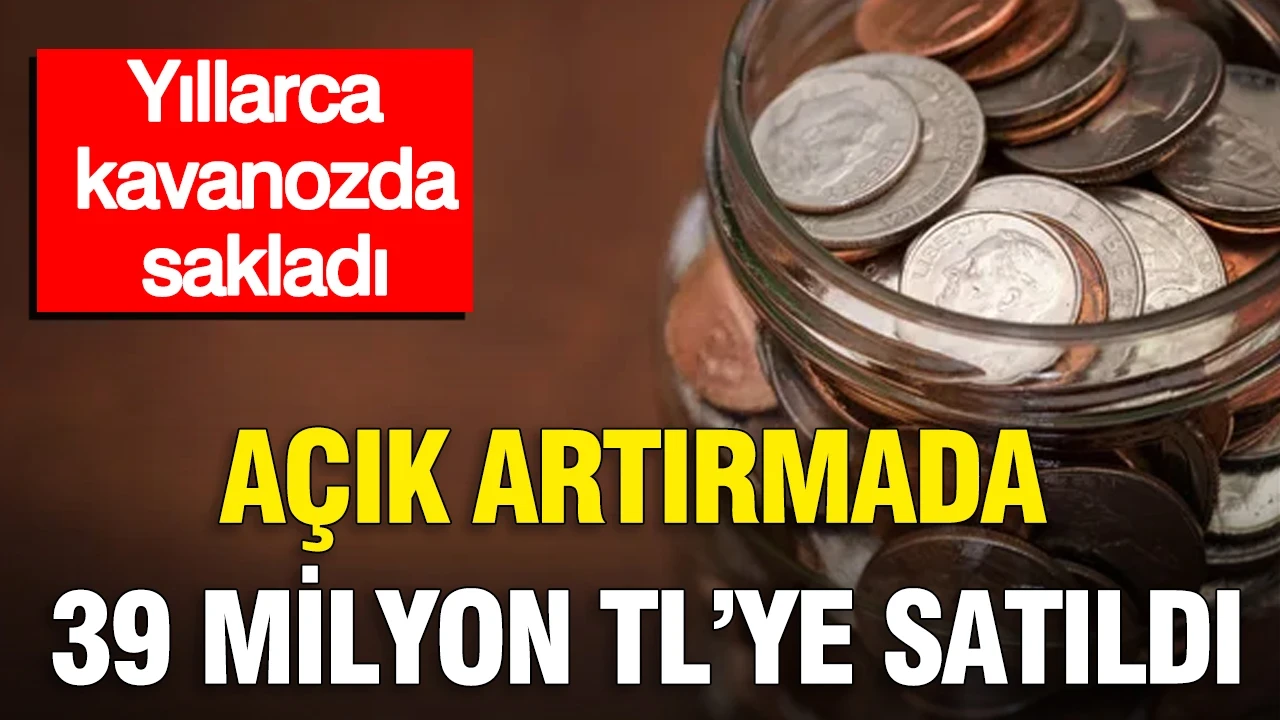 Yıllarca kavanozda sakladı: Açık artırmada 39 milyon TL'ye satıldı