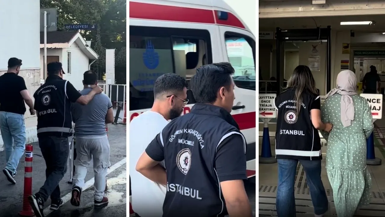 8 ilde "sahte belgelerle ikamet izni" operasyonu! 64 gözaltı