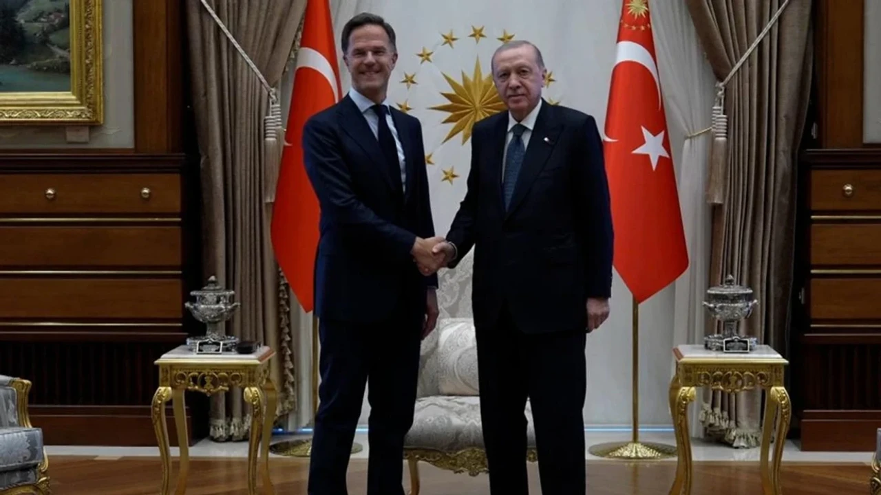Erdoğan, NATO Genel Sekreteri Rutte'yi kabul etti