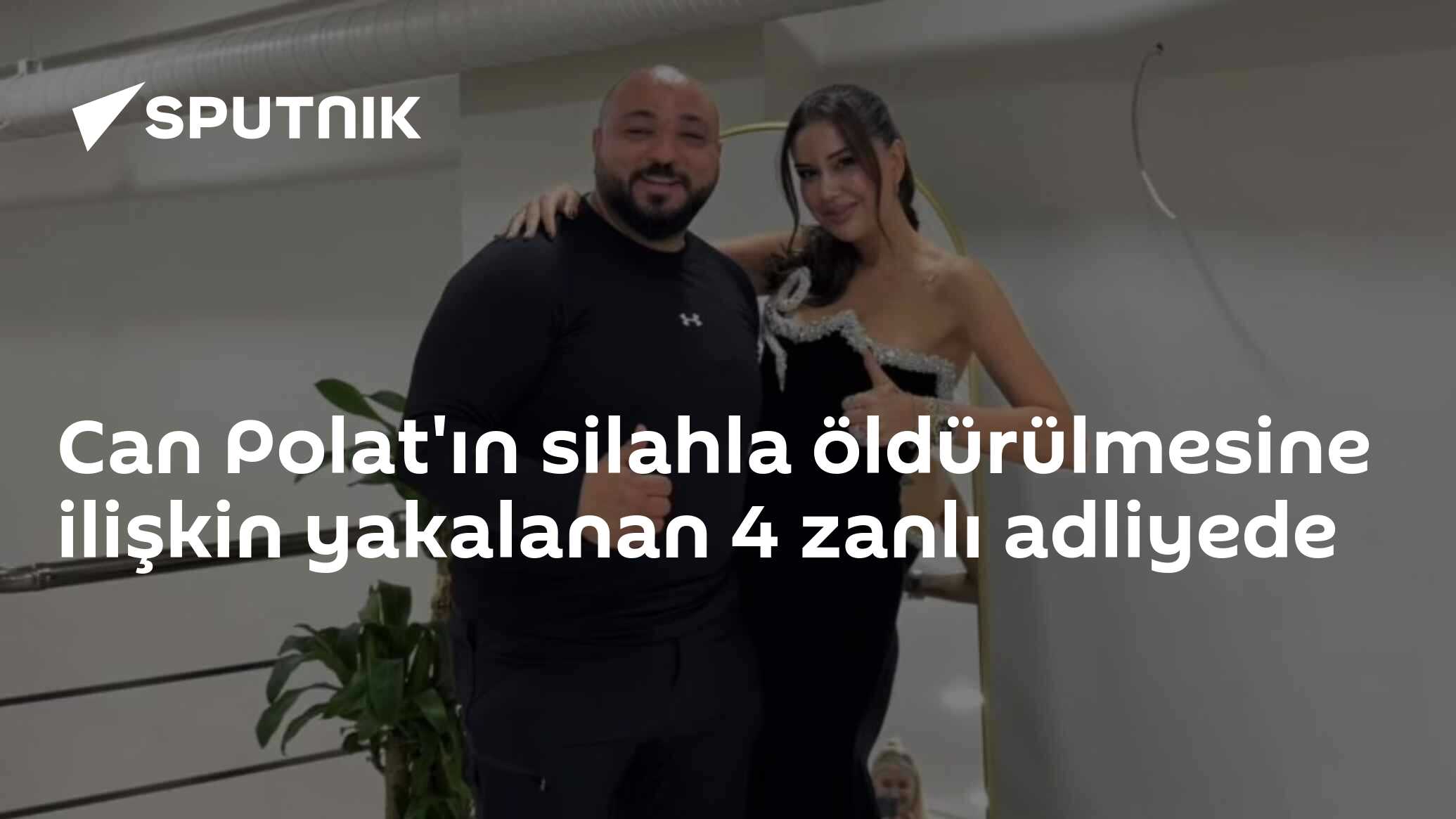 Can Polat'ın silahla öldürülmesine ilişkin yakalanan 4 zanlı adliyede