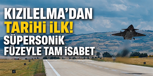 Bayraktar Kızılelma'dan Tarihi Atış!