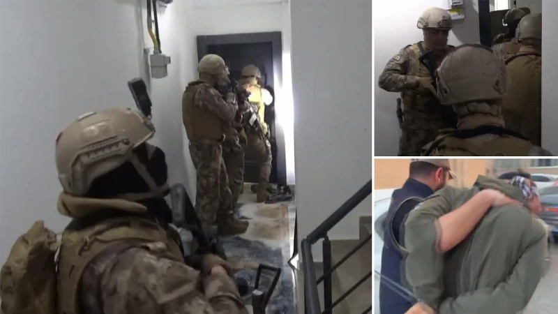 İstanbul'da terör örgütü DEAŞ operasyonunda 13 zanlı yakalandı