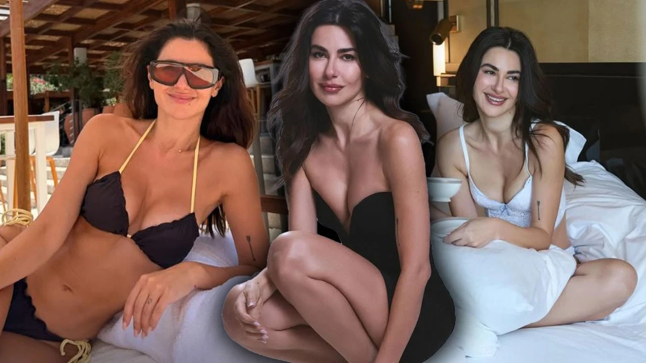 Daha 17'nin Şebnem'i Nesrin Cavadzade'den cesur paylaşım: Bikinili pozlarıyla sosyal medyayı kasıp kavurdu
