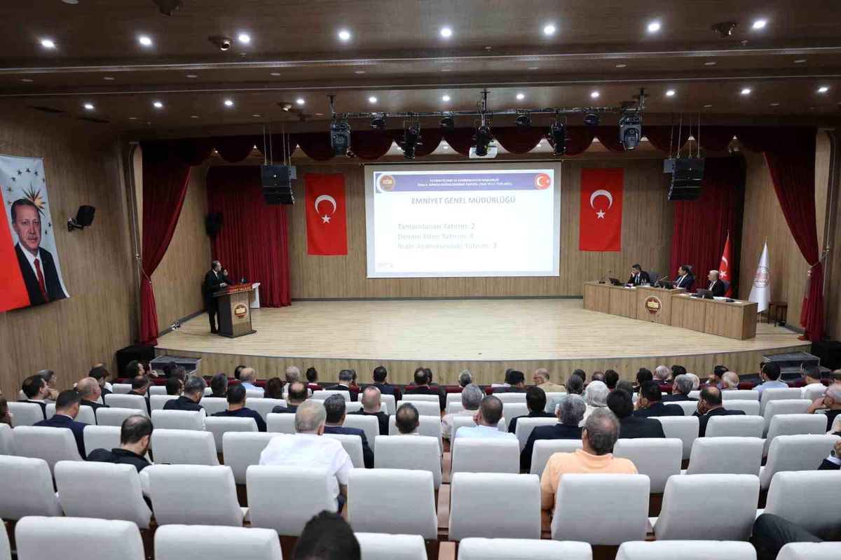 Vali Masatlı başkanlığında il koordinasyon kurulu toplantısı gerçekleştirildi