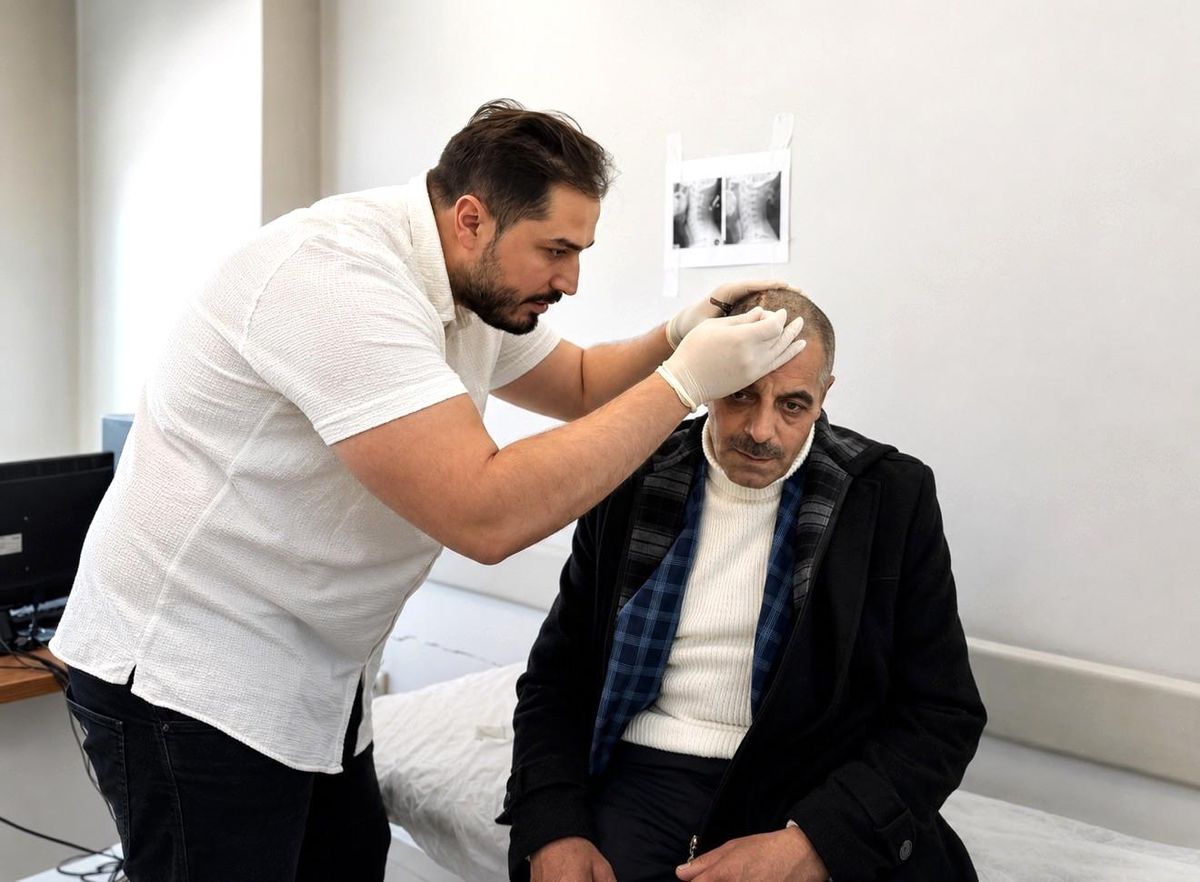 Ağrı'da ilk kez yapılan sentetik kafatası ameliyatıyla hasta yeniden hayata tutundu