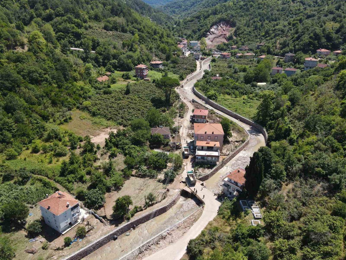 Kastamonu'da sel hasar tespit ve onarım çalışmaları sürüyor
