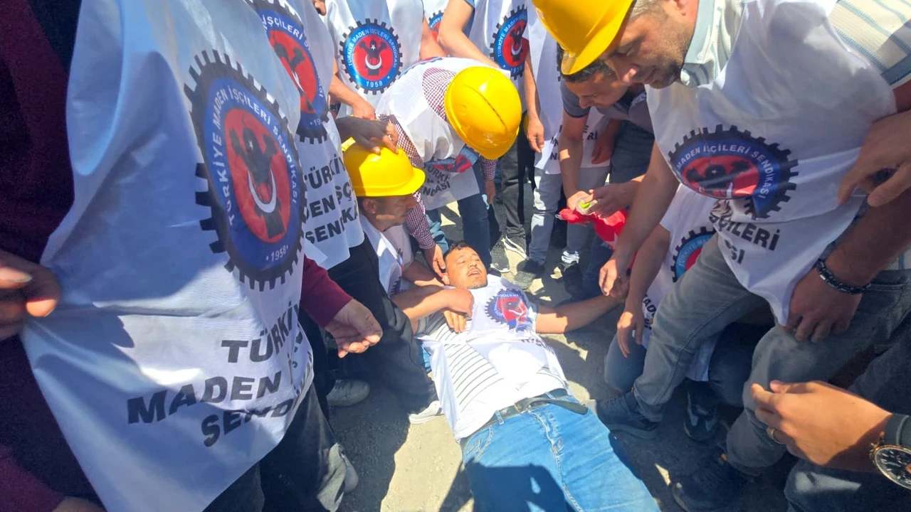Doruk Madencilik Beypazarı'nda Polis Müdahalesi