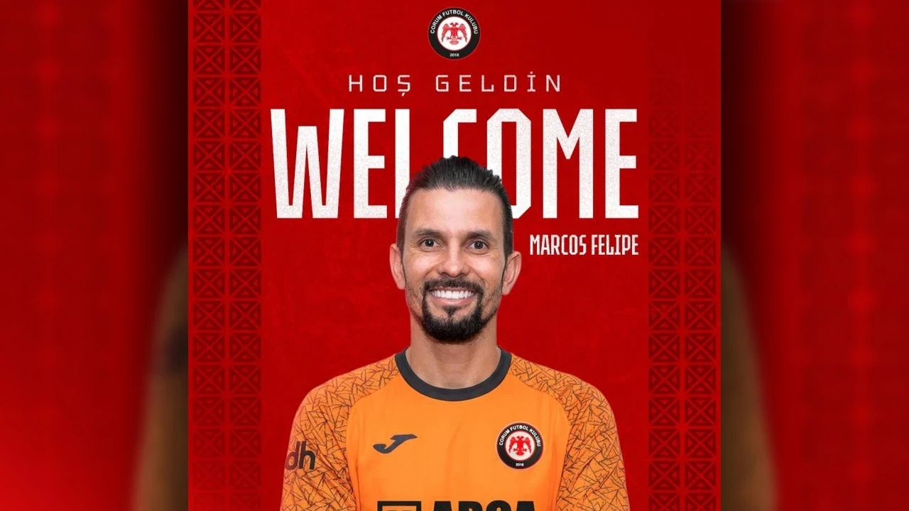 Çorum FK kalesine Brezilyalı duvar: Marcos Felipe resmen imzayı attı!