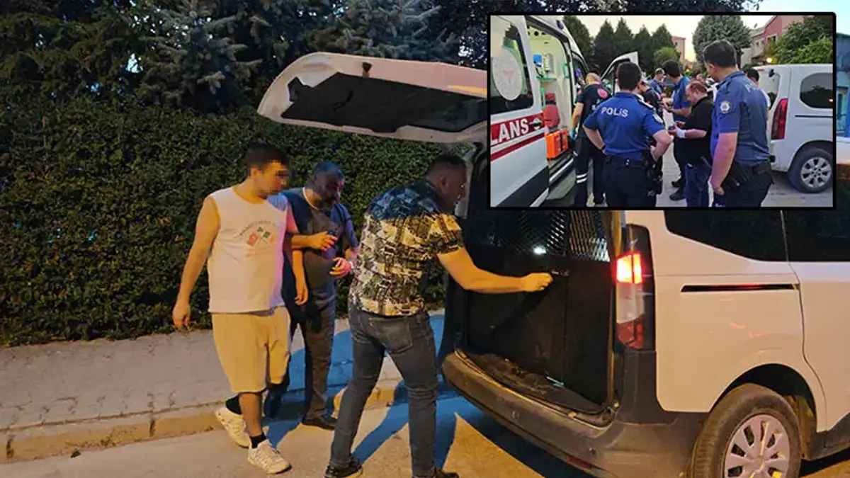 Eskişehir'de aile dehşeti! Tartıştığı babasını bıçakla yaraladı
