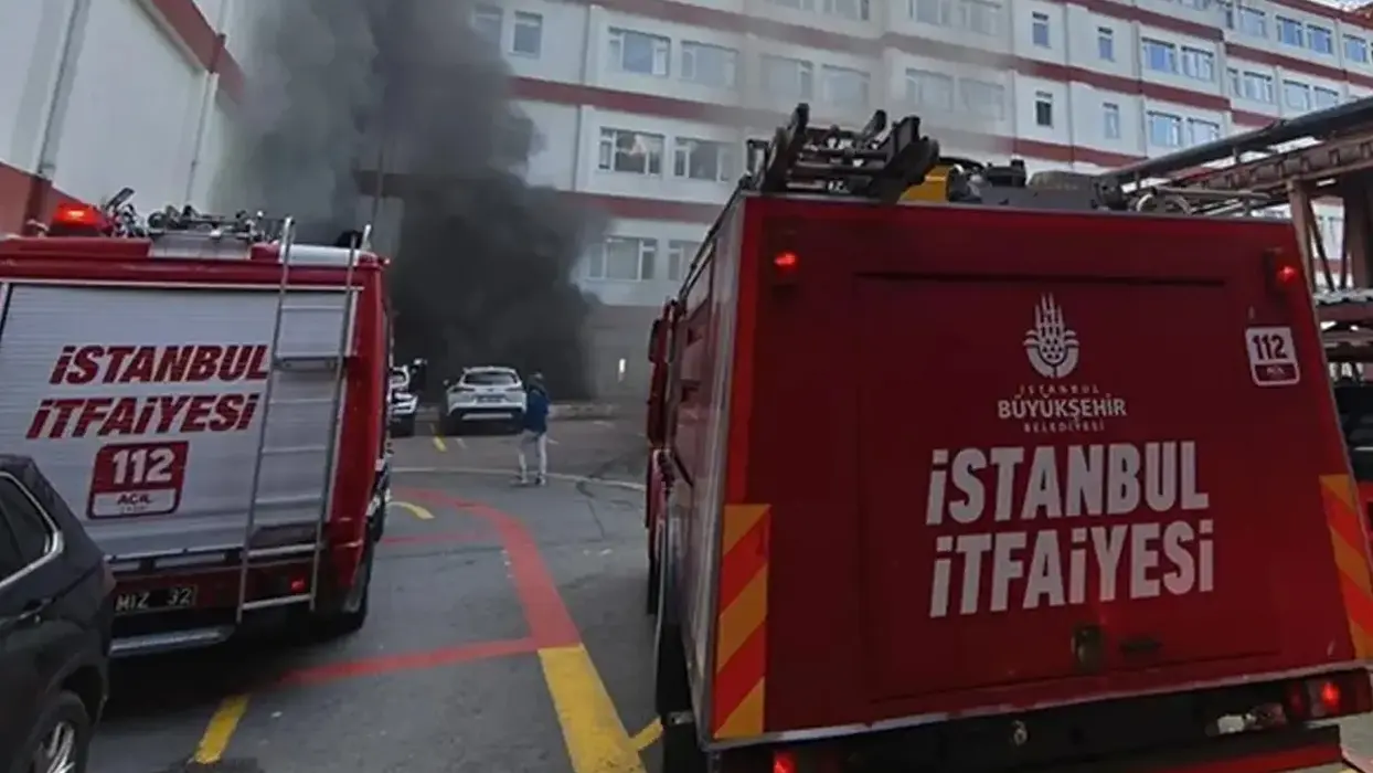 Maltepe'de yangın