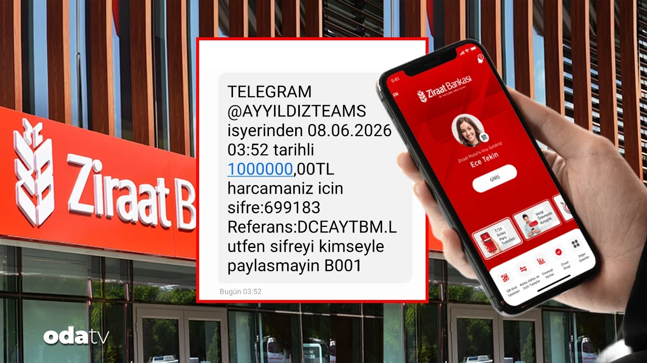 Ziraat Bankası'ndan gelen SMS ortalığı karıştırdı: Milyonluk harcama