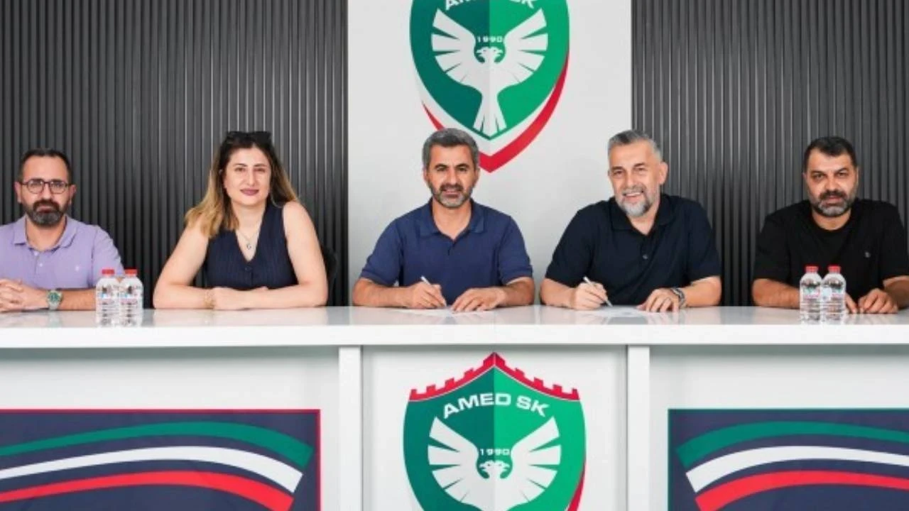 Amedspor'un yeni sportif direktörü Serkan Reçber oldu
