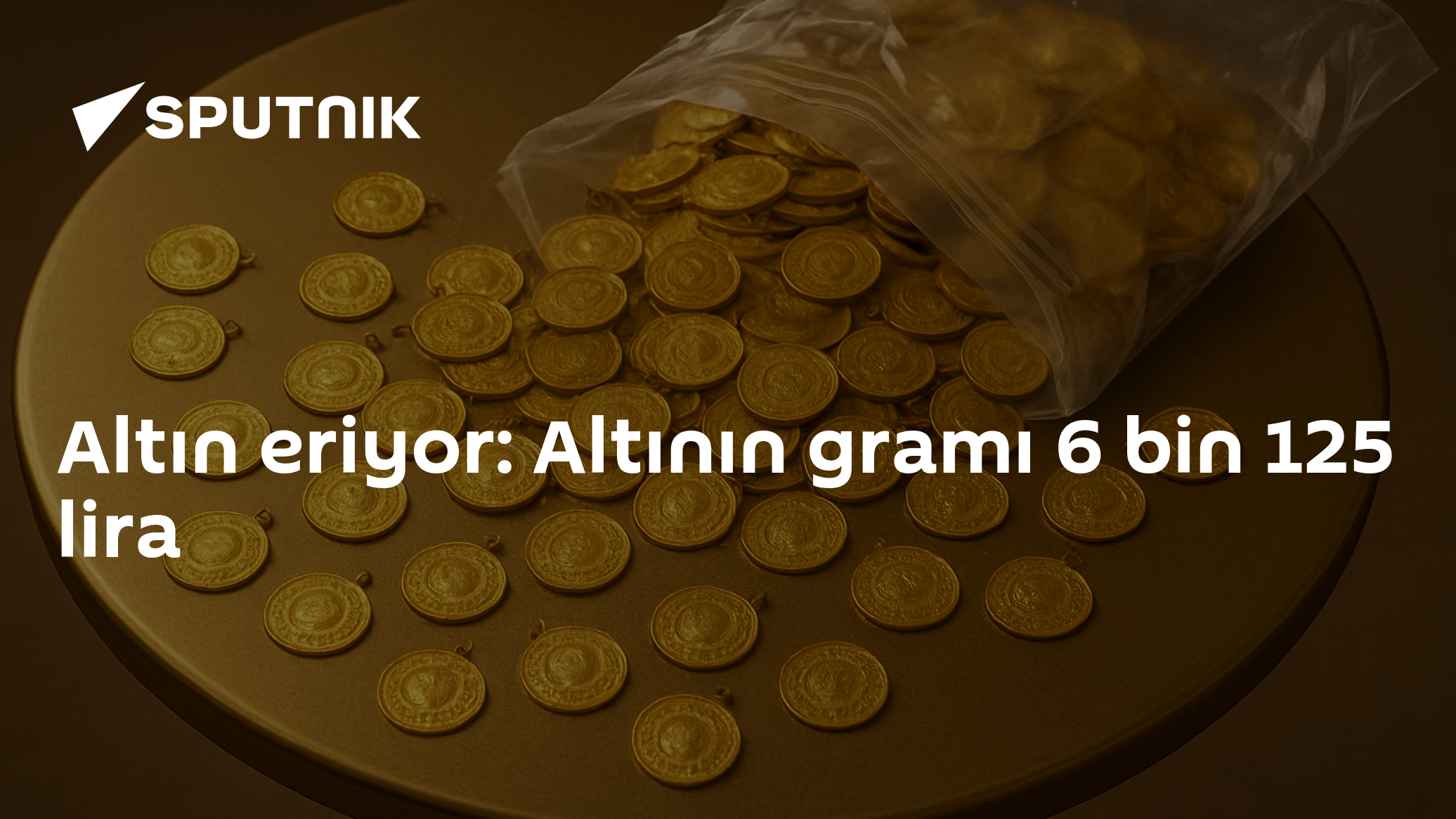 Altın eriyor: Altının gramı 6 bin 125 lira