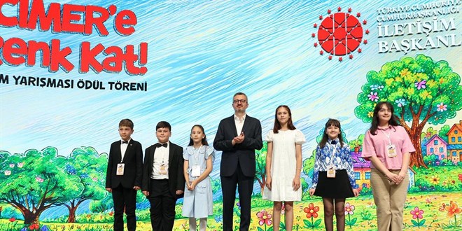 'CİMER'e Renk Kat' yarışmasında çocuklar ödüllerini aldı