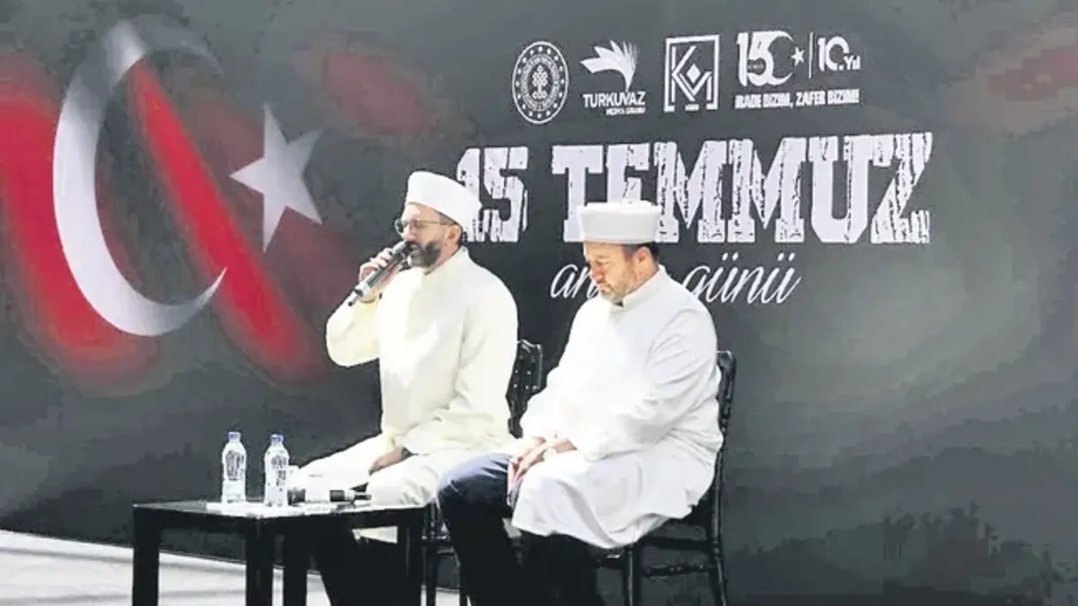 Turkuvaz Medya'dan milli iradeye vefa: 15 Temmuz şehitleri dualarla anıldı