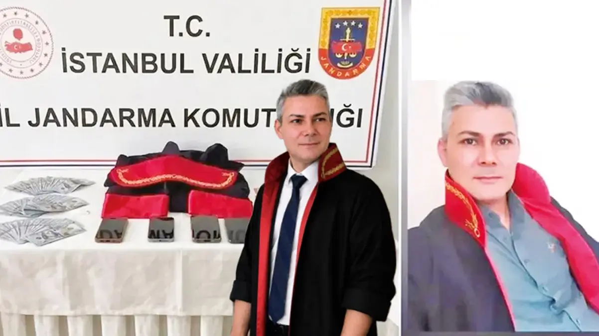 Milyonluk vurgun! Karısı bile hakim sanıyordu