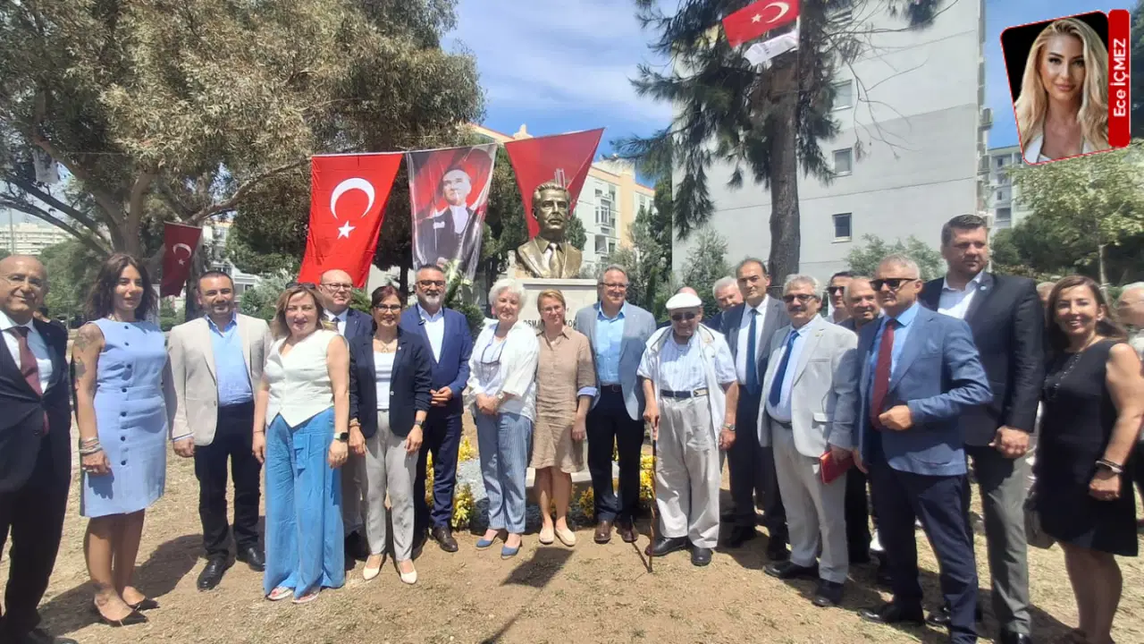 Halkın Veteriner Hekimi Doç. Dr. Osman Nuri Koçtürk'ün büstü İzmir'de yeniden açıldı