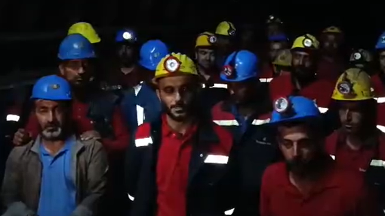 Özşen Madencilik işçileri yerin 1200 metre altında açlık grevine başladı