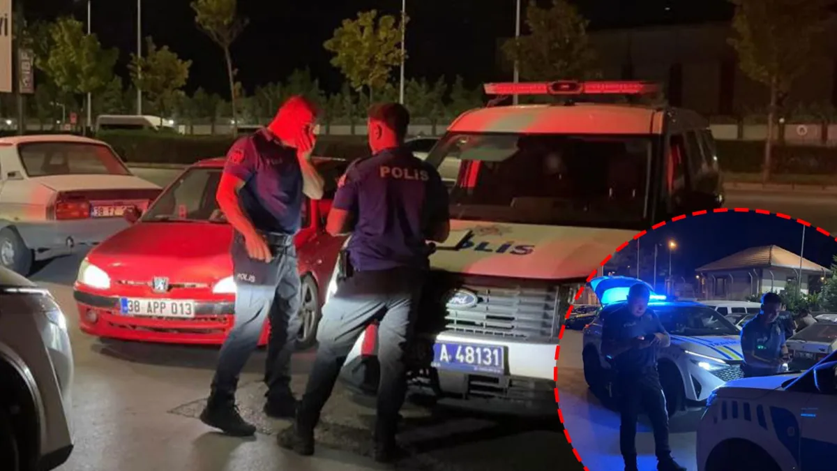 Kayseri'de "dur" ihtarına uymadı: Alkollü sürücüye 225 bin TL ceza kesildi!