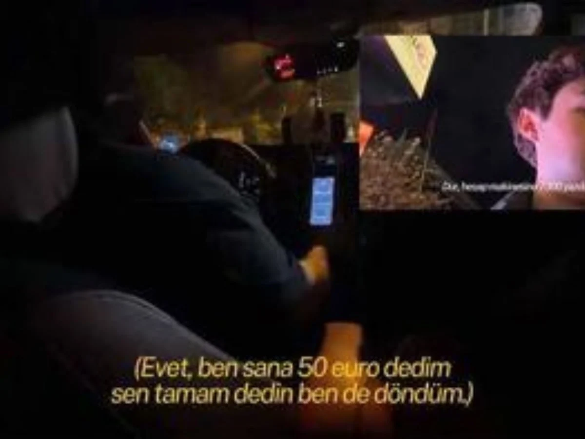 İstanbul'da taksicinin turistten aldığı 6 bin TL iade edildi