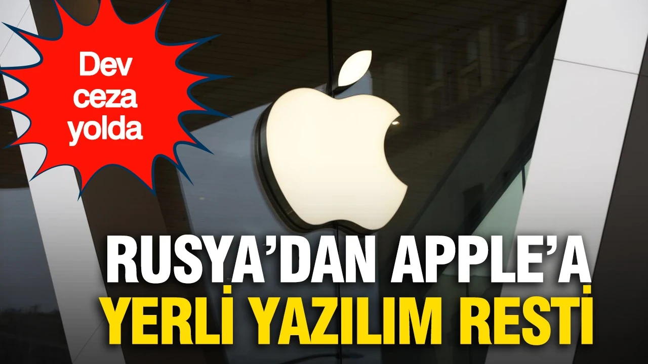 Rusya'dan Apple'a yerli yazılım resti
