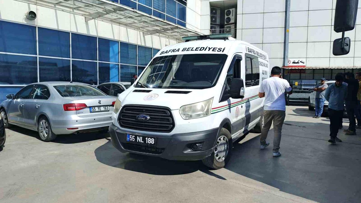 Bafra'da inşaatta iskele faciası: 1 ölü