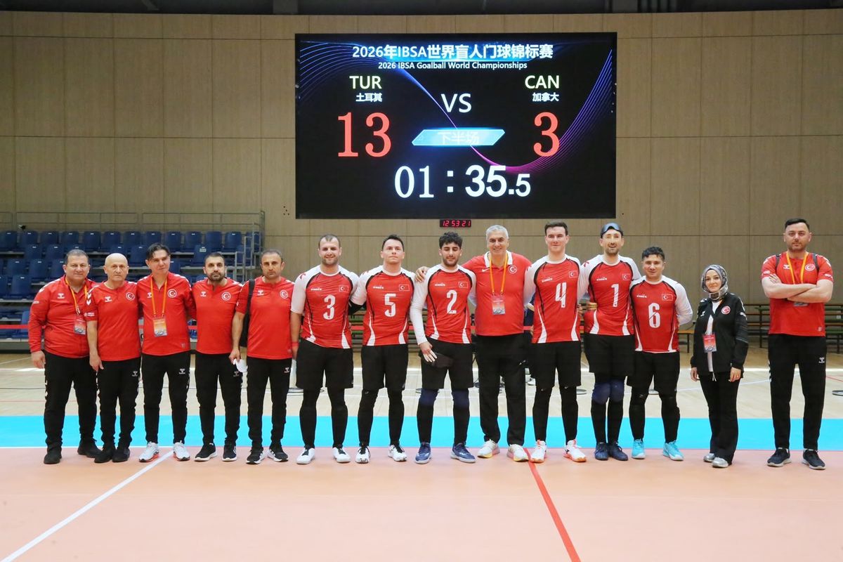 Milliler, Goalball Dünya Şampiyonası'na çifte galibiyetle başladı