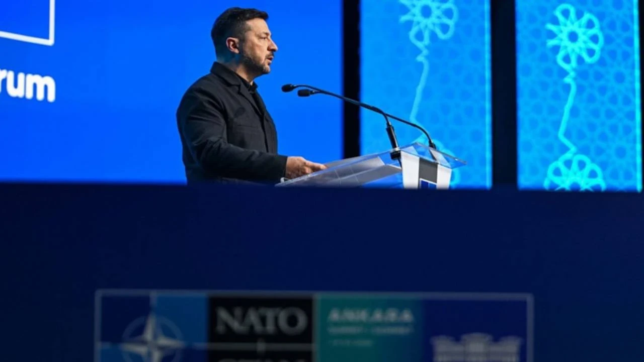 Ukrayna Devlet Başkanı Zelenski NATO'dan Patroit desteği istedi