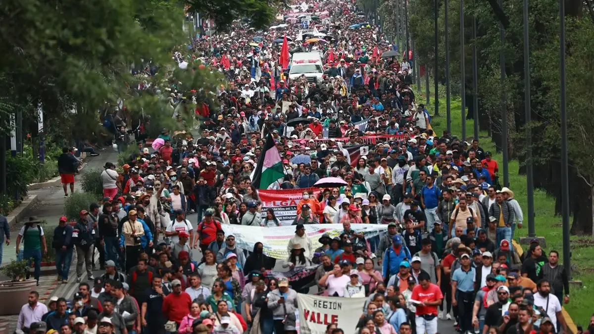 Mexico City'deki protestolar, Dünya Kupası'na gölge düşürdü